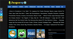 Desktop Screenshot of juegosup.com